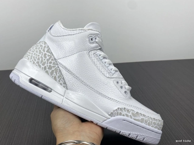 Rep White' 3 Air 'Triple Retro 429487-111 PS Jordan 0805